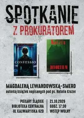 W Piekarach Śląskich prokurator zamieni akta na kryminalne historie