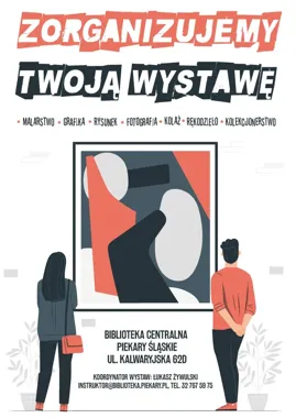 Biblioteka w Piekarach otwiera ściany dla lokalnych twórców